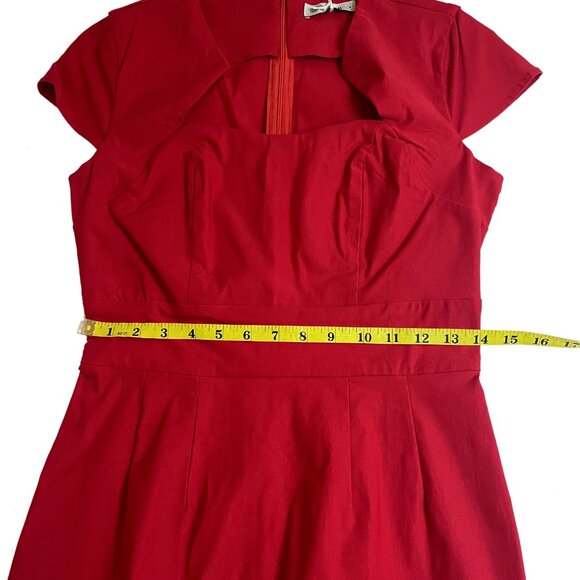 Grace Karin Womens 50s 60s Vintage Pencil Dress Bodycon Cap Sleeve Dress NTW Med - Picture 10 of 12